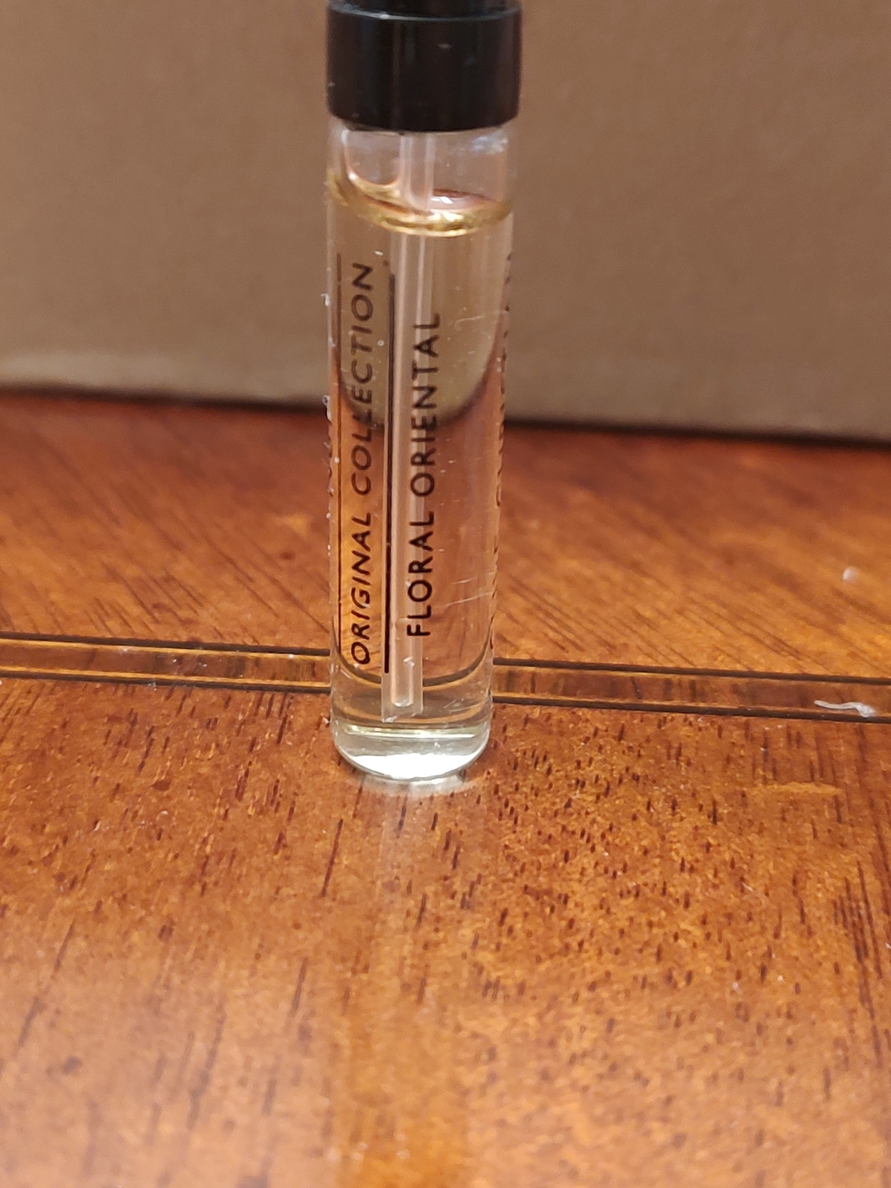 Original Collection Floral Oriental Sample Vial - Clear
